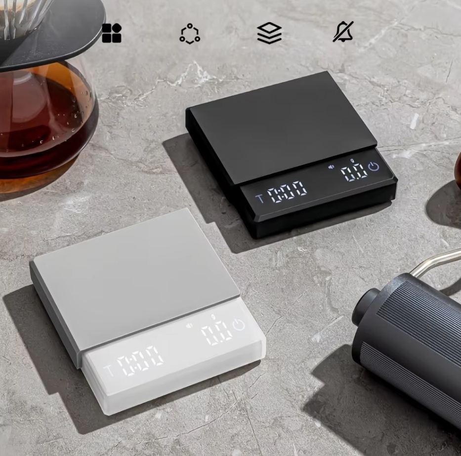 Kitchen Jobs - Mini Bilancia Elettronica per Caffè, Intelligente,