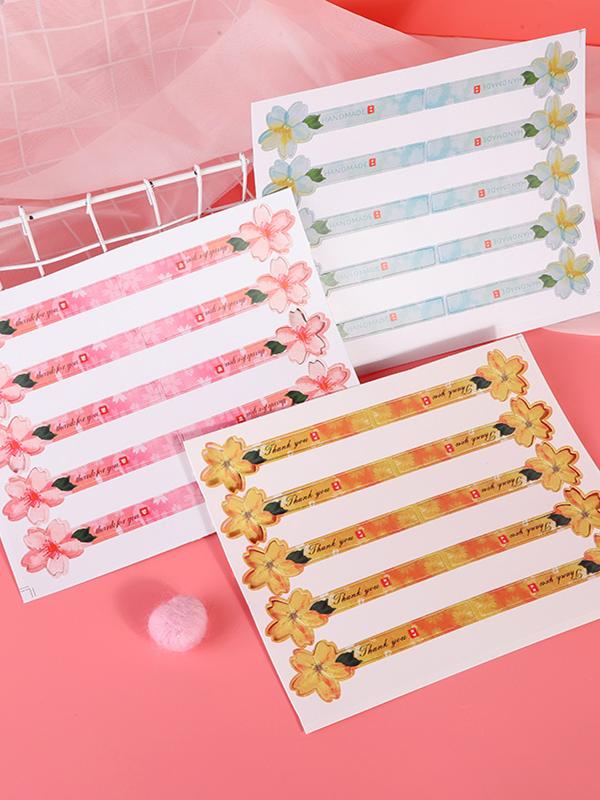 Kitchen.Baking Labels - Adesivi Creativi 3D a Forma di