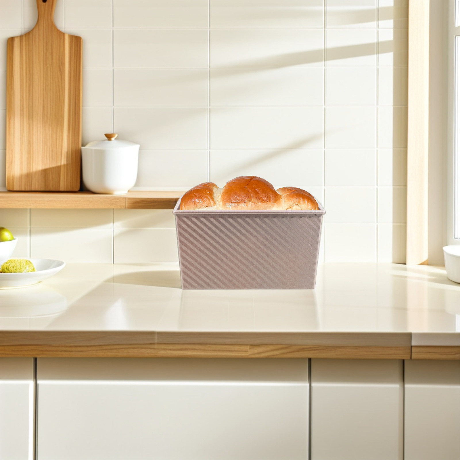 Kitchen Baking Supplies - Stampo rettangolare antiaderente in acciaio al