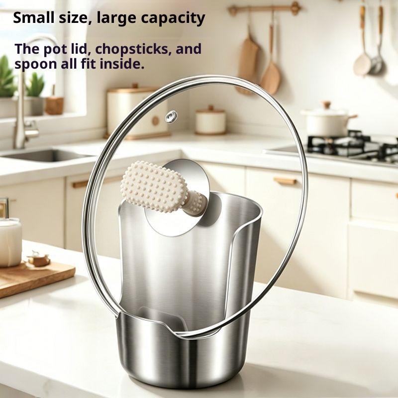 Portacucchiai in Acciaio Inox, - Kitchen Baking Rack recensione e prezzo