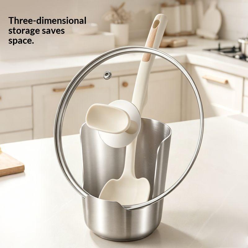 Portacucchiai in Acciaio Inox, - Kitchen Baking Rack recensione e prezzo