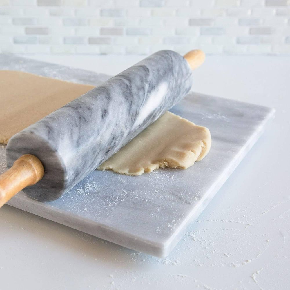 Mattarello in Marmo Bianco da  - Rolling Pin Marble recensione e prezzo