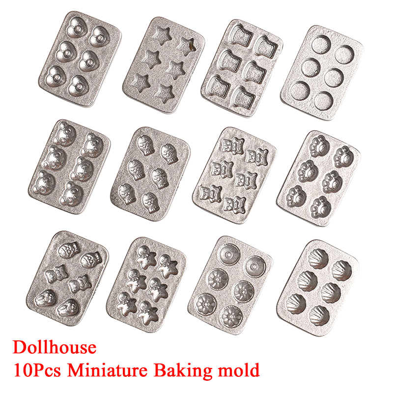 10 pezzi casa delle bambole in - Silicone Cake Mold recensione e prezzo
