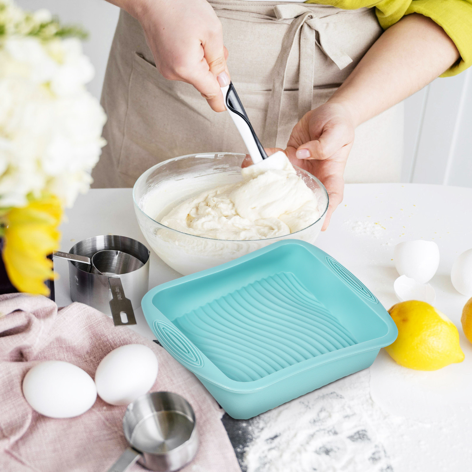 Stampo da Forno Quadrato in Si - Kitchen Baking Supplies recensione e prezzo