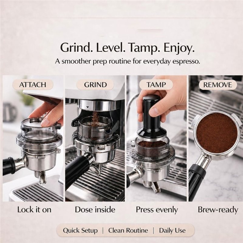 Imbuto dosatore Twist-Lock da  - Breville Espresso Barista Express recensione e prezzo