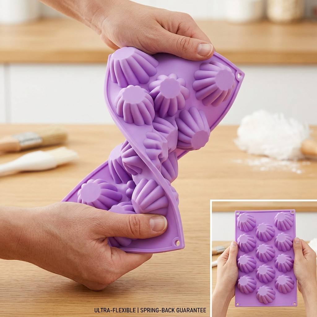 Stampo in silicone a 12 cavità - Miniature Baking Kitchen recensione e prezzo